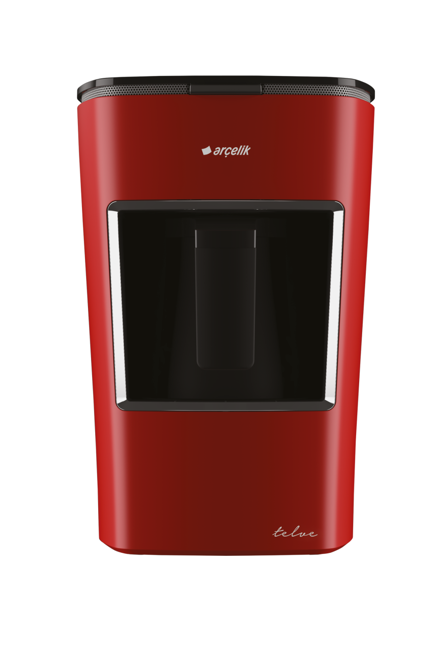 Arçelik K 3300 Kırmızı Mini Telve Türk Kahve Makinesi