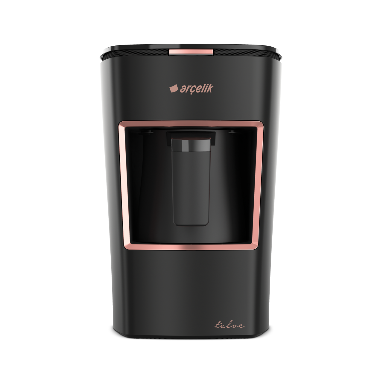 Arçelik K 3300 Siyah Mini Telve Türk Kahve Makinesi